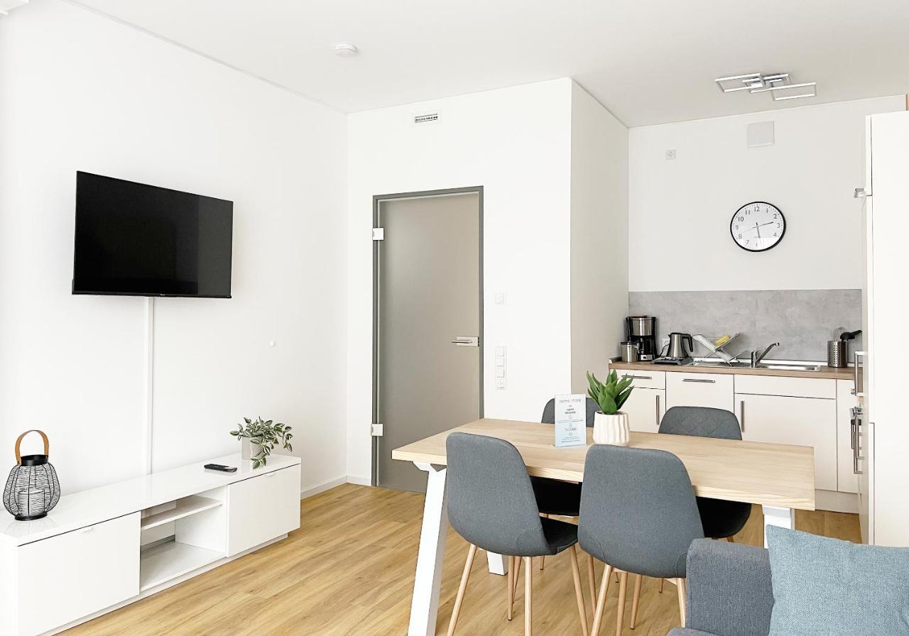 Ibbenbüren Moderne Apartments Im Herzen Der Stadt I Private Tiefgarage Mit Ladesaeulen I Home2Share מראה חיצוני תמונה