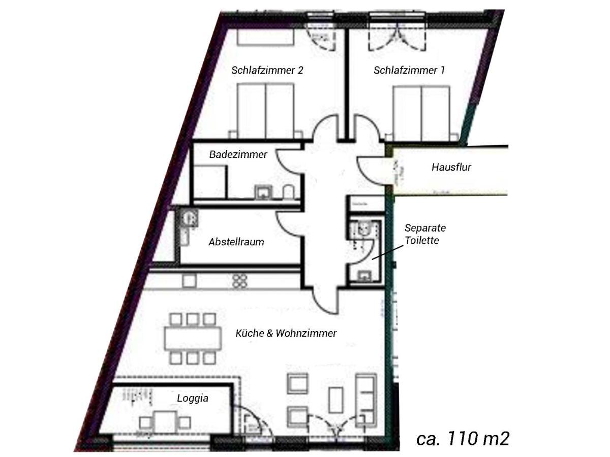 Ibbenbüren Moderne Apartments Im Herzen Der Stadt I Private Tiefgarage Mit Ladesaulen I Home2Share מראה חיצוני תמונה