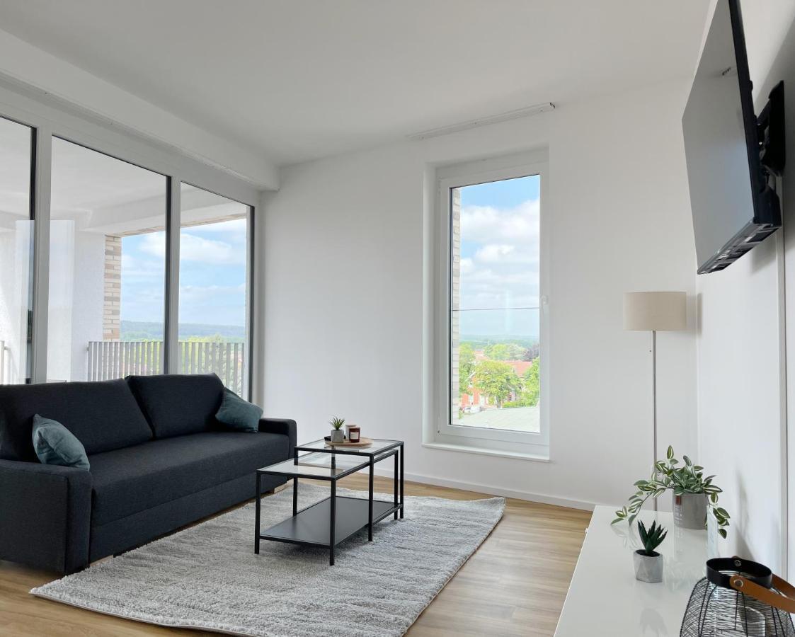 Ibbenbüren Moderne Apartments Im Herzen Der Stadt I Private Tiefgarage Mit Ladesaeulen I Home2Share מראה חיצוני תמונה