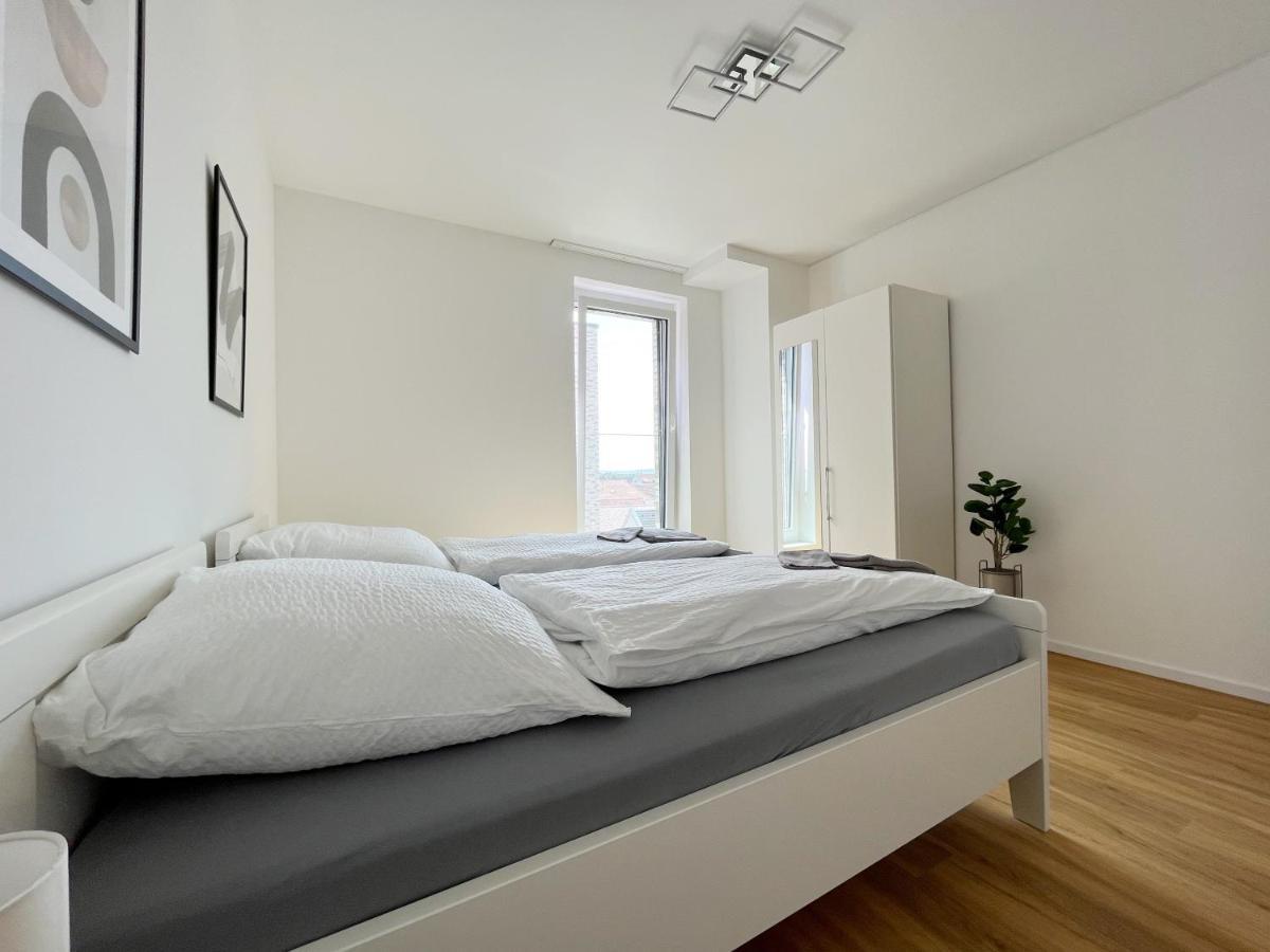 Ibbenbüren Moderne Apartments Im Herzen Der Stadt I Private Tiefgarage Mit Ladesaeulen I Home2Share מראה חיצוני תמונה