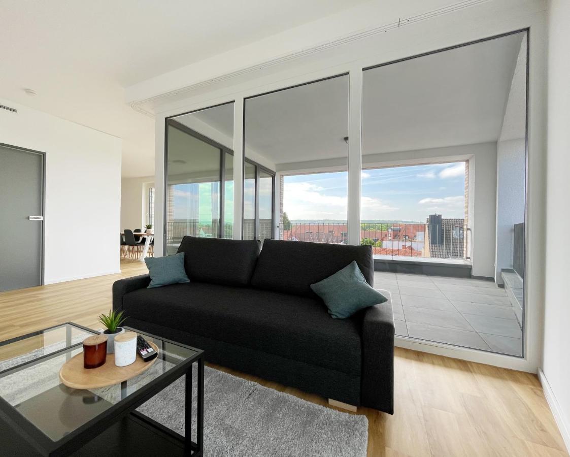 Ibbenbüren Moderne Apartments Im Herzen Der Stadt I Private Tiefgarage Mit Ladesaeulen I Home2Share מראה חיצוני תמונה