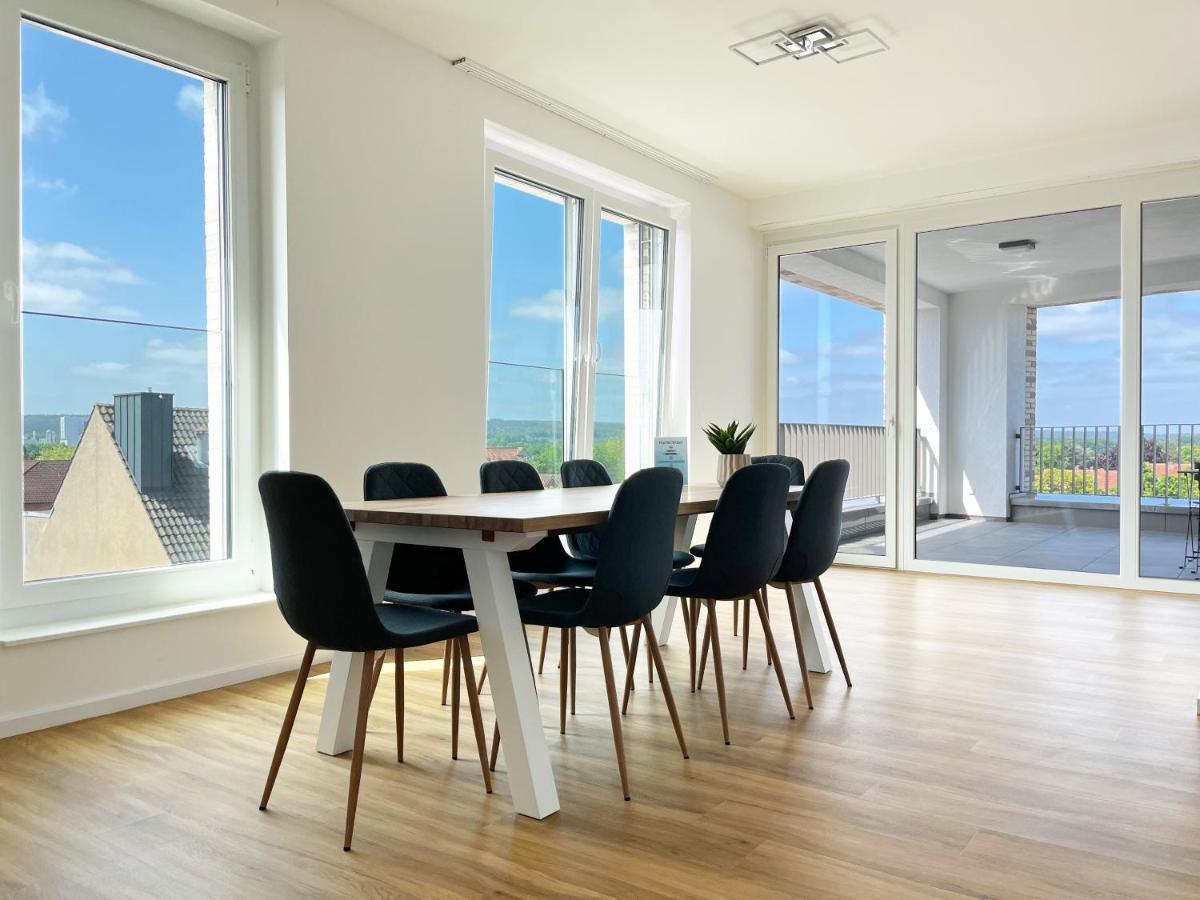 Ibbenbüren Moderne Apartments Im Herzen Der Stadt I Private Tiefgarage Mit Ladesaeulen I Home2Share מראה חיצוני תמונה