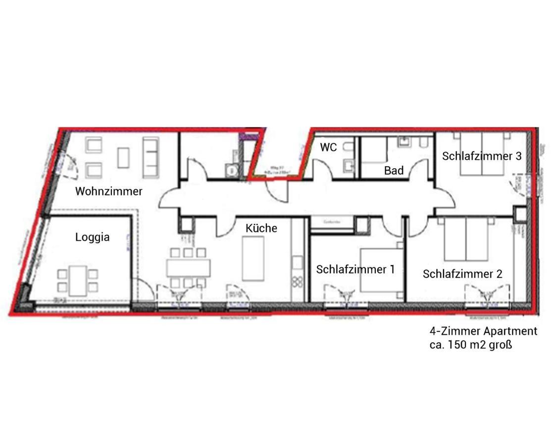 Ibbenbüren Moderne Apartments Im Herzen Der Stadt I Private Tiefgarage Mit Ladesaeulen I Home2Share מראה חיצוני תמונה