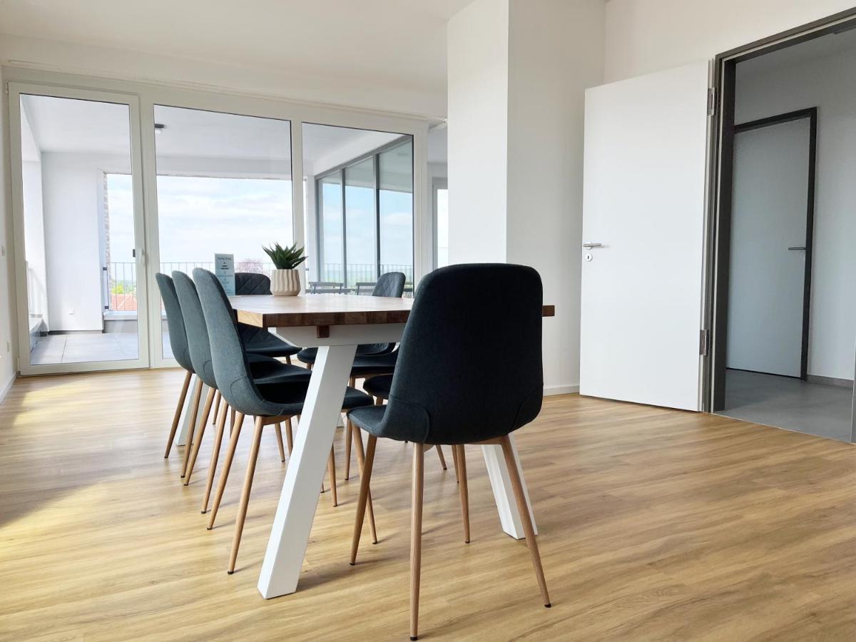 Ibbenbüren Moderne Apartments Im Herzen Der Stadt I Private Tiefgarage Mit Ladesaeulen I Home2Share מראה חיצוני תמונה