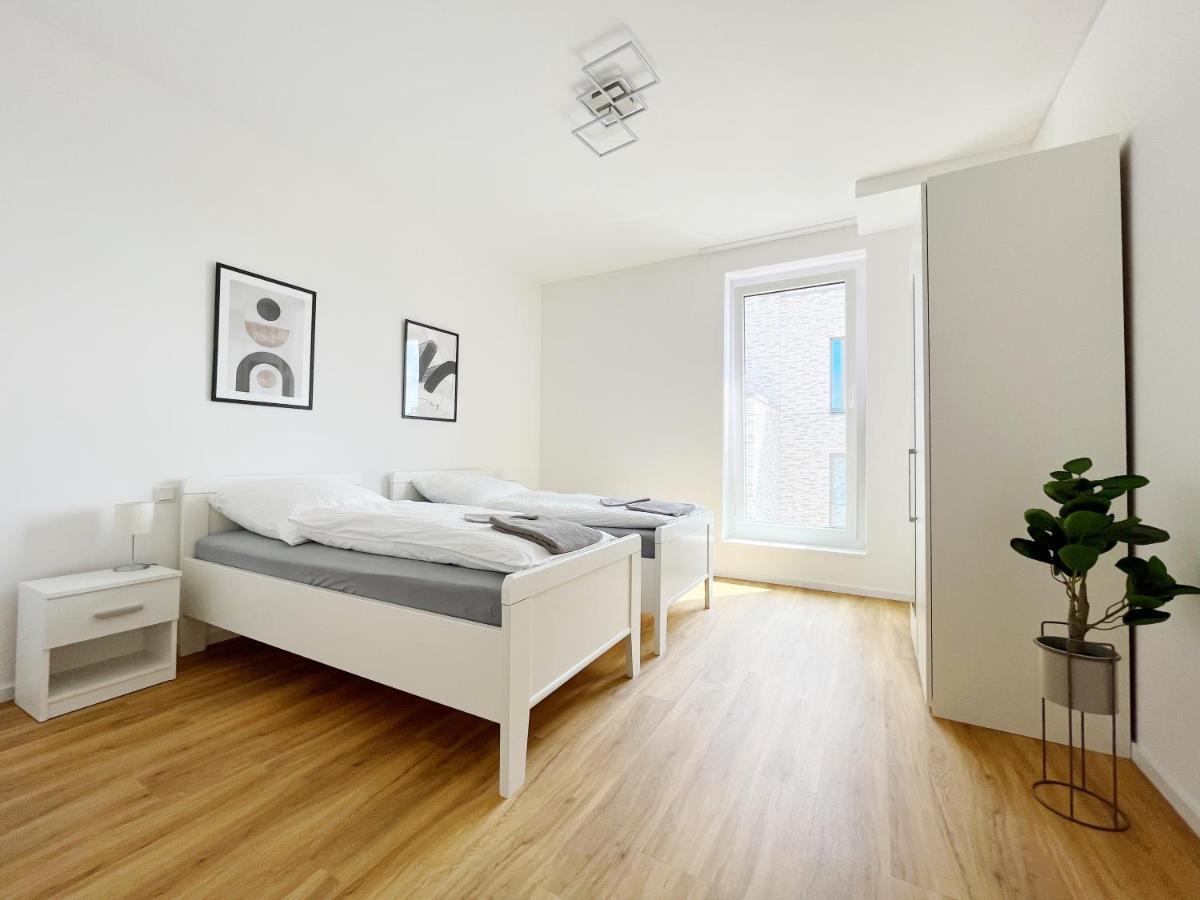 Ibbenbüren Moderne Apartments Im Herzen Der Stadt I Private Tiefgarage Mit Ladesaeulen I Home2Share מראה חיצוני תמונה