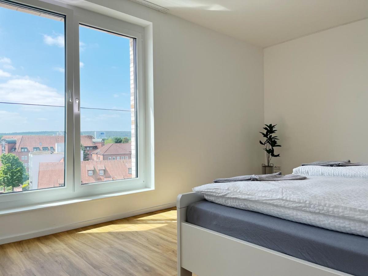 Ibbenbüren Moderne Apartments Im Herzen Der Stadt I Private Tiefgarage Mit Ladesaeulen I Home2Share מראה חיצוני תמונה