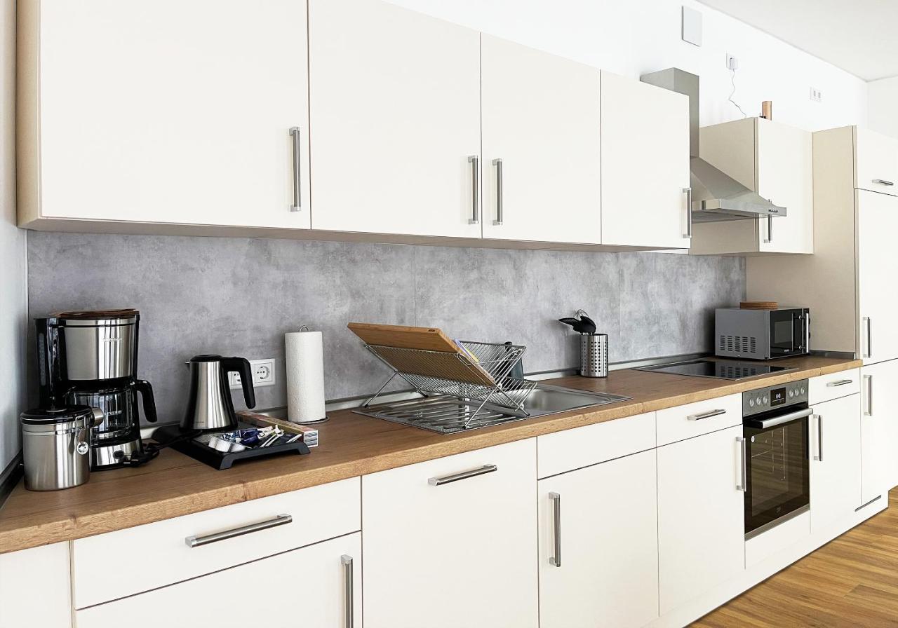 Ibbenbüren Moderne Apartments Im Herzen Der Stadt I Private Tiefgarage Mit Ladesaeulen I Home2Share מראה חיצוני תמונה