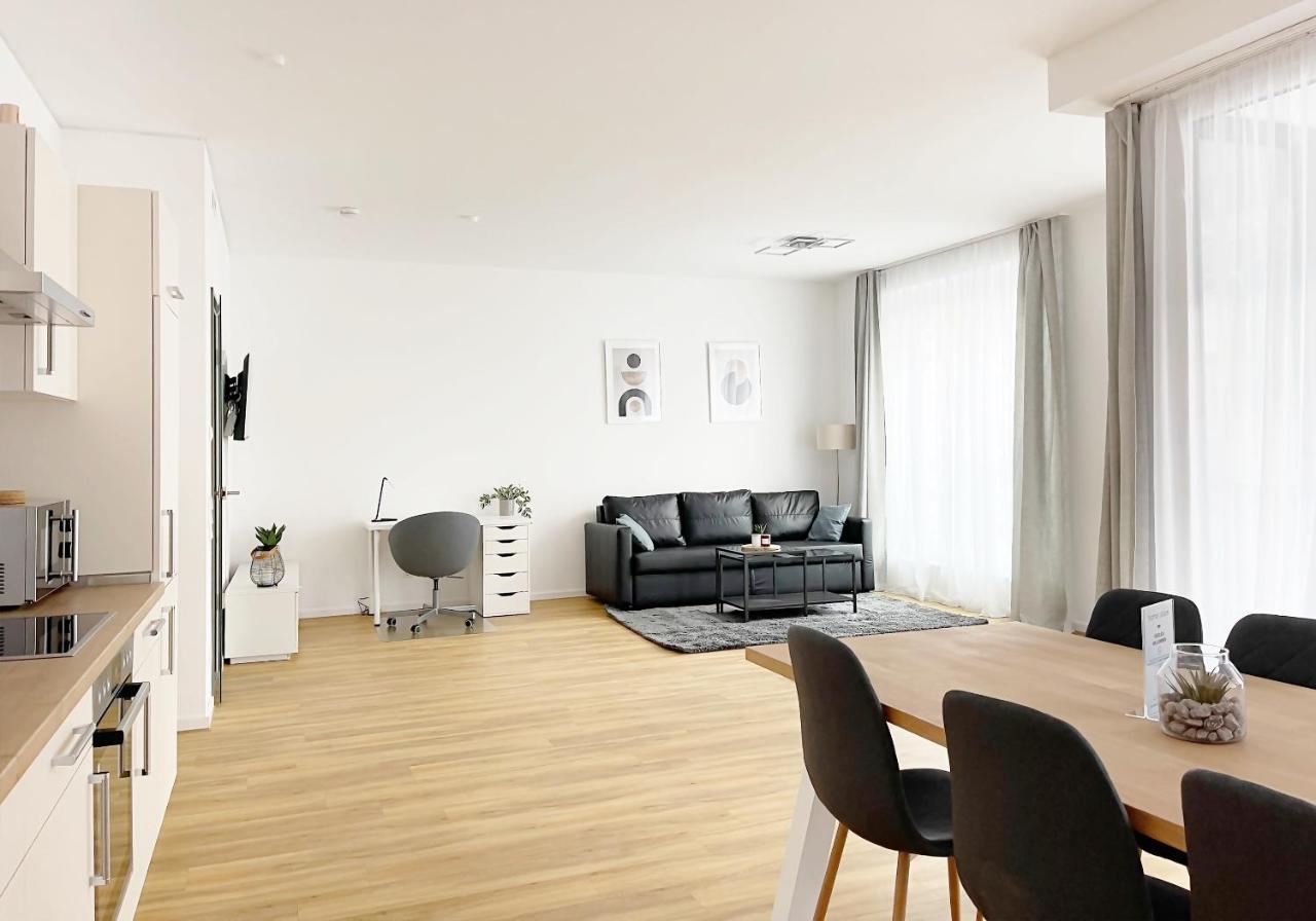 Ibbenbüren Moderne Apartments Im Herzen Der Stadt I Private Tiefgarage Mit Ladesaeulen I Home2Share מראה חיצוני תמונה